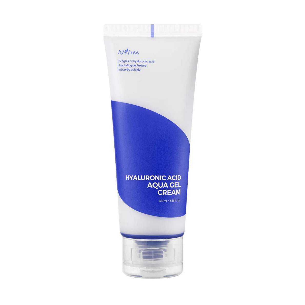 Зволожувальний гель-крем для обличчя IsNtree Hyaluronic Acid Aqua Gel Cream з гіалуроновою кислотою, 100 мл