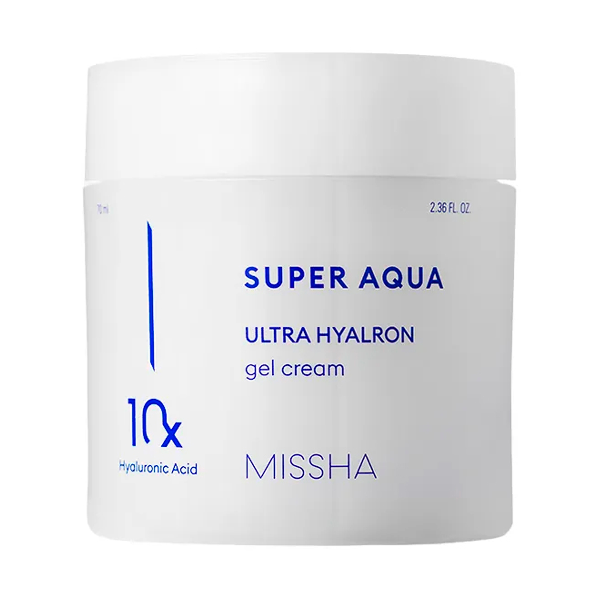 Зволожувальний гель-крем для обличчя Missha Super Aqua Ultra Hyalron Gel Cream, 70 мл